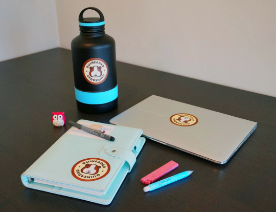 GuineaDad Sticker Cute Laptop Water Bottle Diary Cage Guinea Pig aesthetic sticker