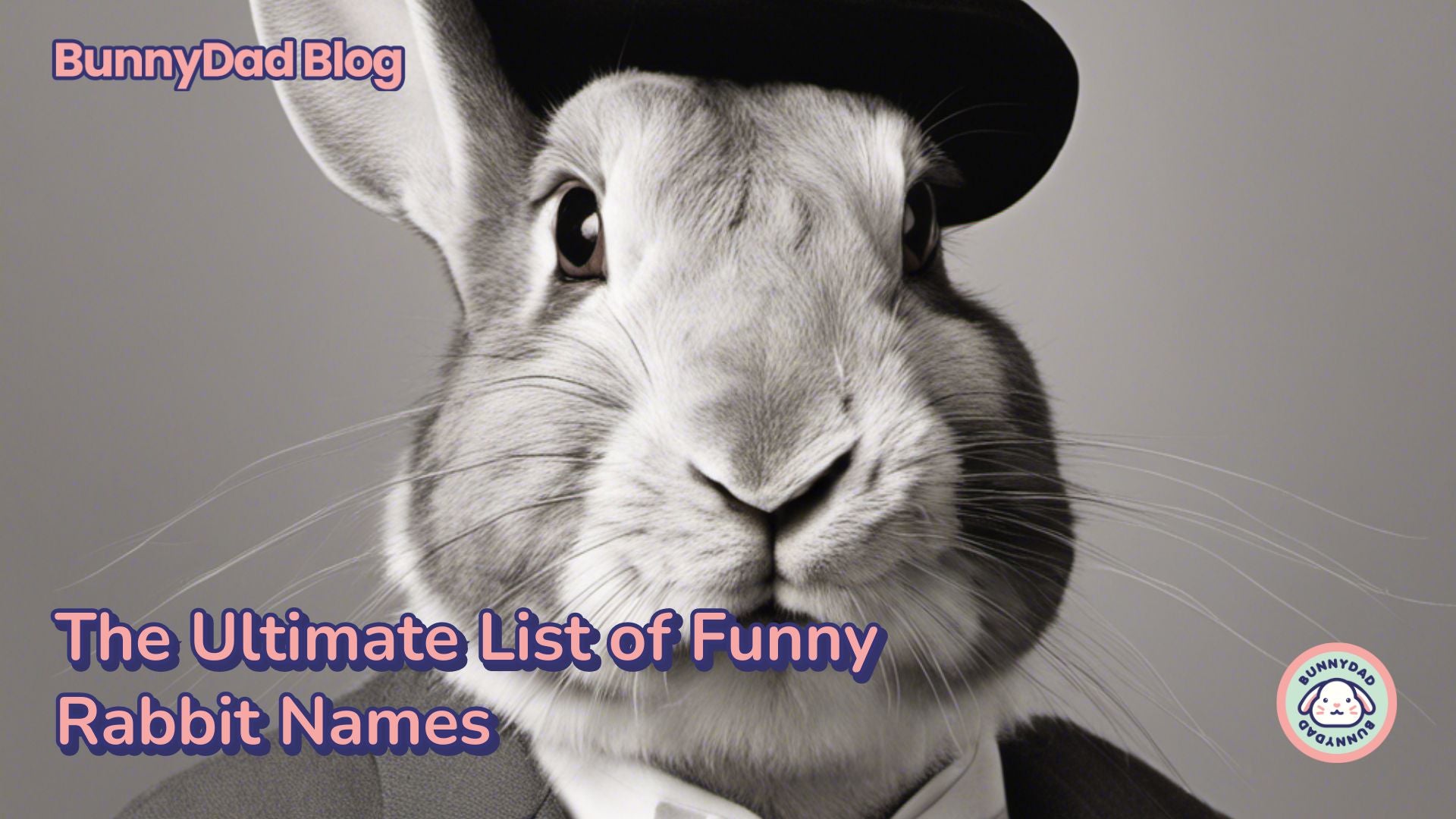 “The Ultimate List of Funny Rabbit Names” – GuineaDad