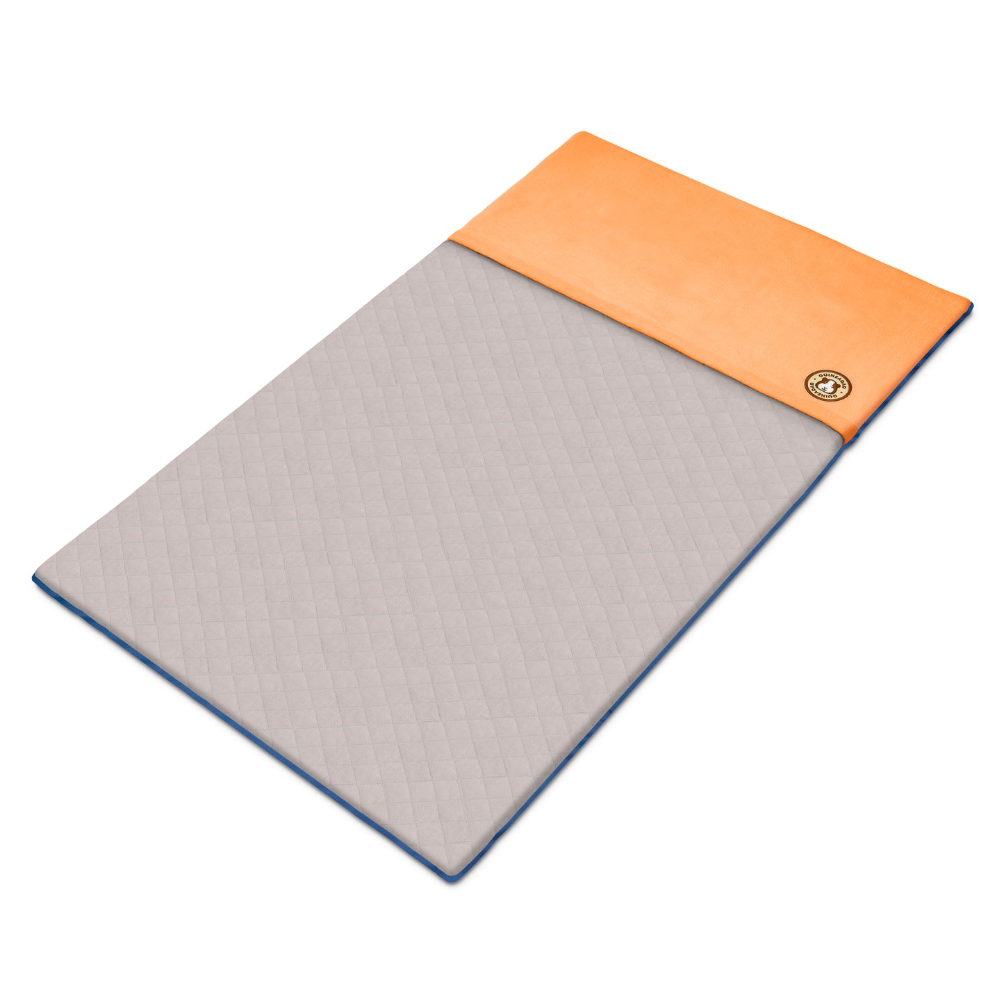 A GuineaDad Original Liner with a Orange pocket, offering a snug and stylish space for guinea pigs. Its eco-friendly, absorbent fabric ensures easy care and a healthy habitat​