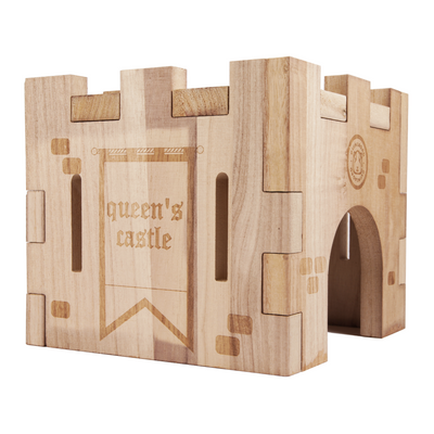 GuineaDad Wooden Castle Hidey For Guinea Pigs