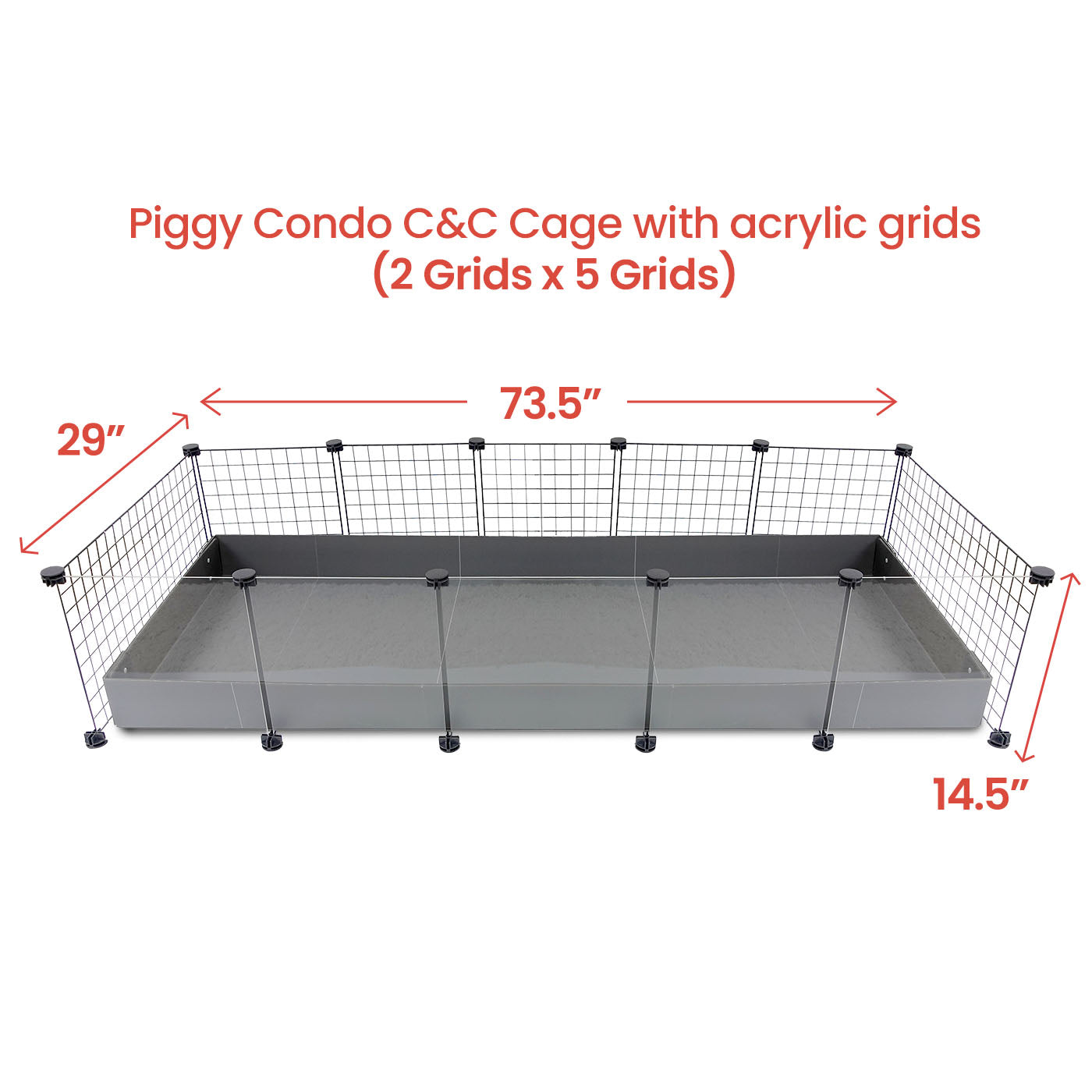 Acrylic guinea 2025 pig cage