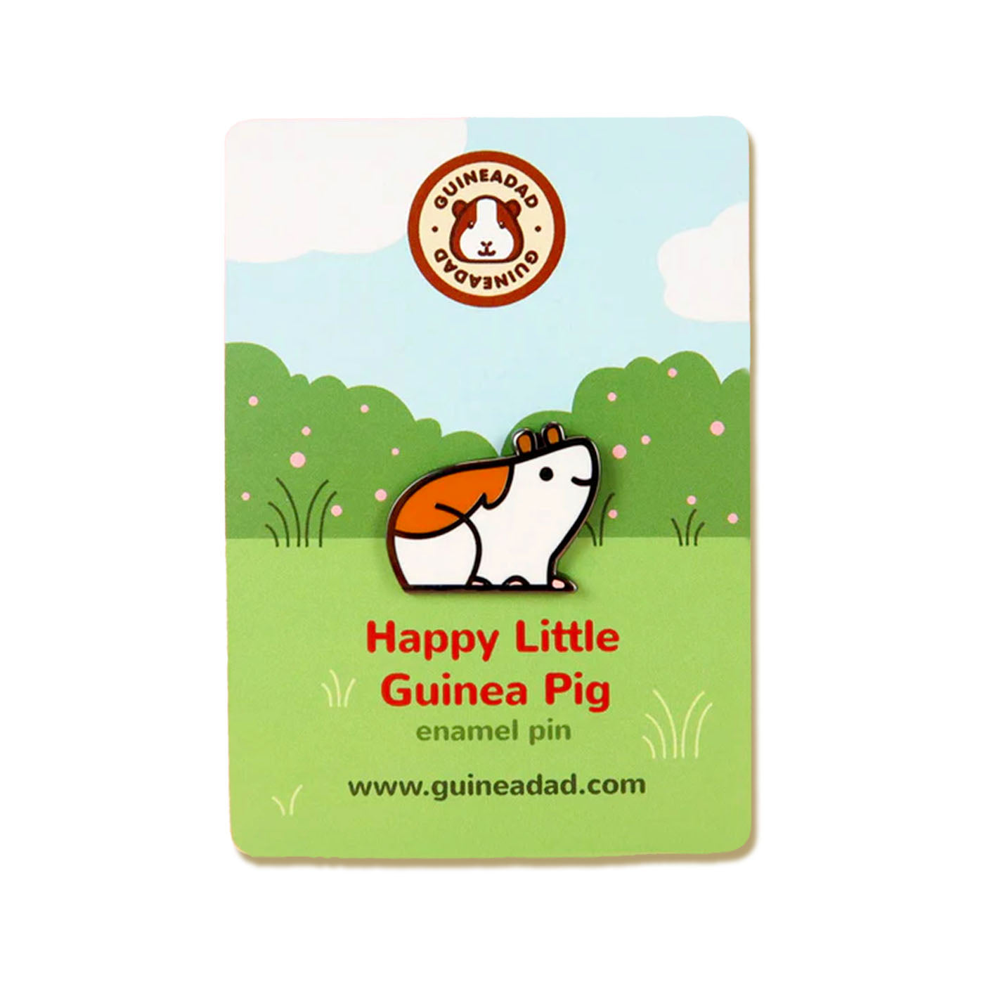 Guinea Pig Enamel Pin